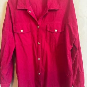 JODIFL Fuchsia Blouse